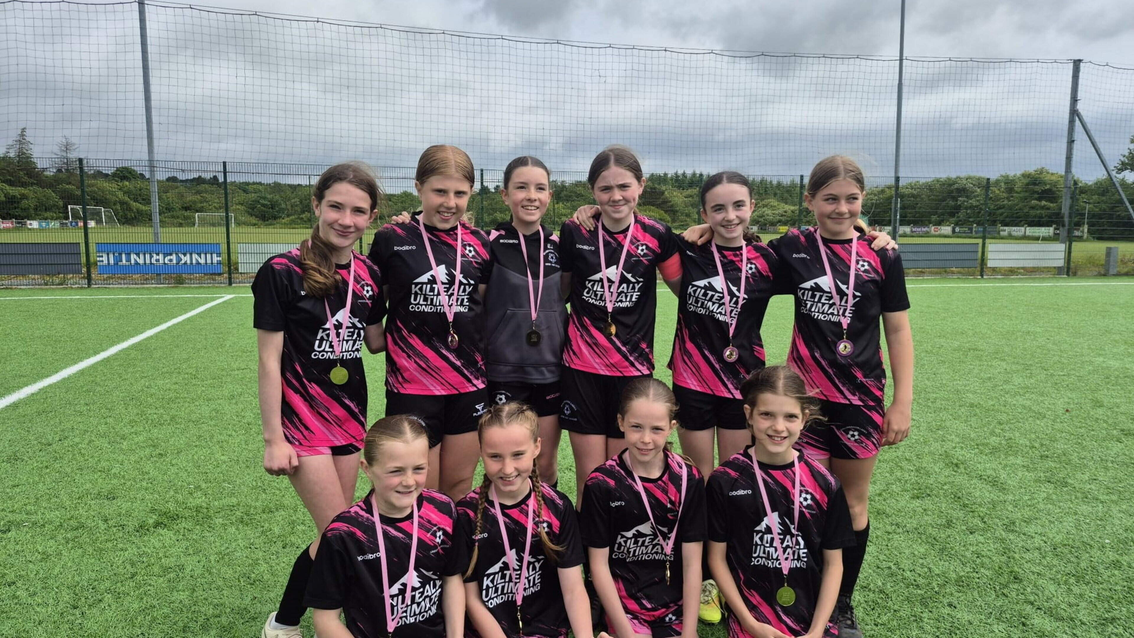 Ballindaggin girls in the Under-12 Premier Division driving seat